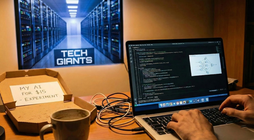 I built my own AI better than GPT-2 for $15.